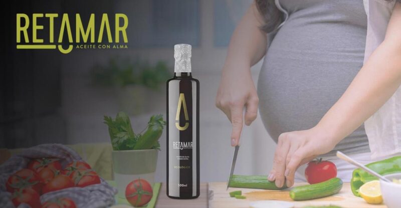 El Aceite de Oliva Virgen Extra durante  el embarazo mejora la salud del bebé