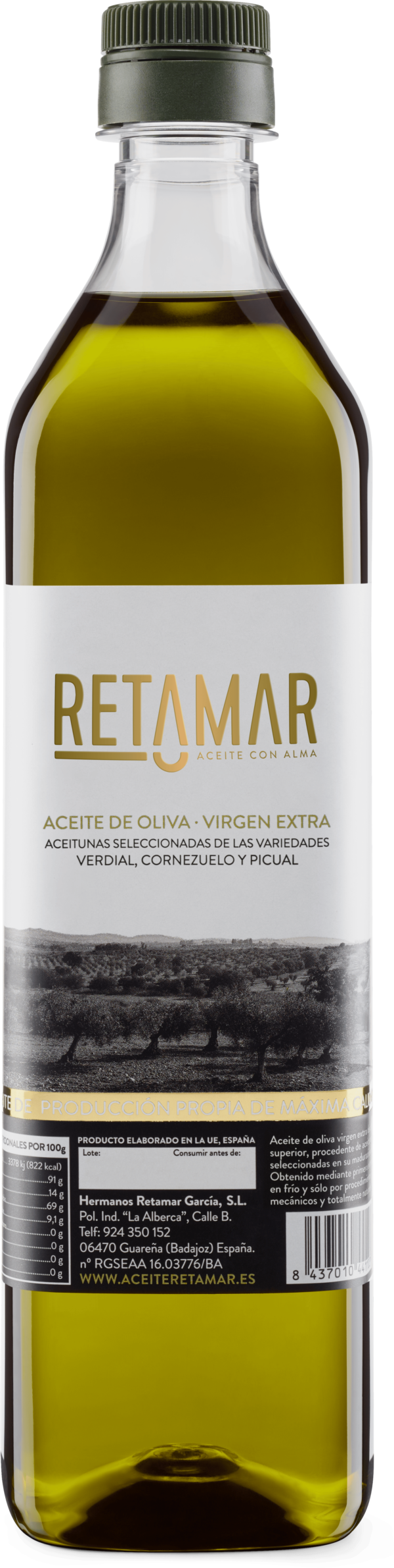 Aceite de oliva virgen extra 1L