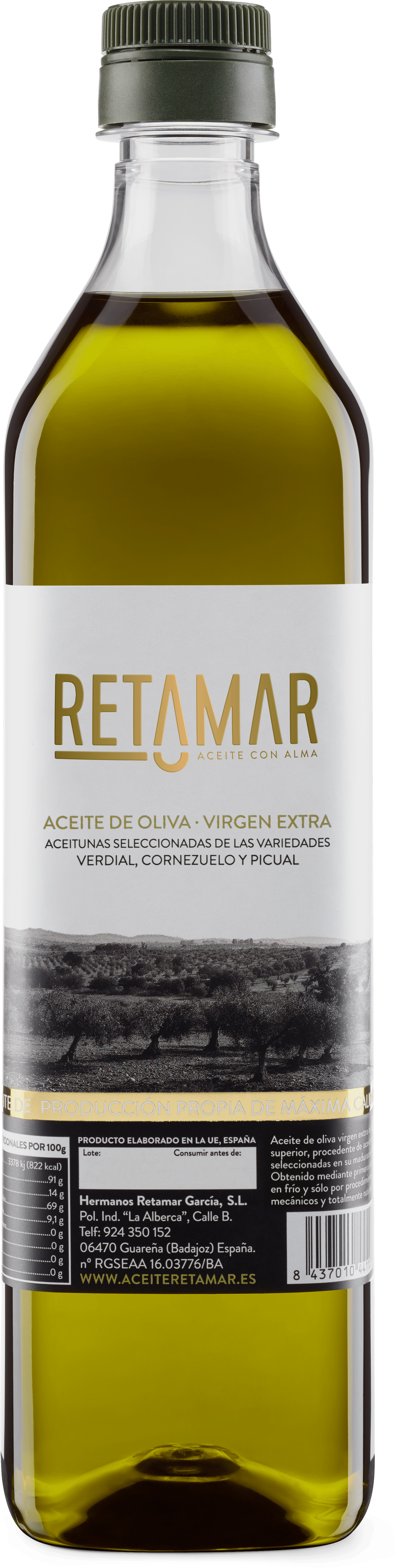 Aceite de oliva virgen extra 1L
