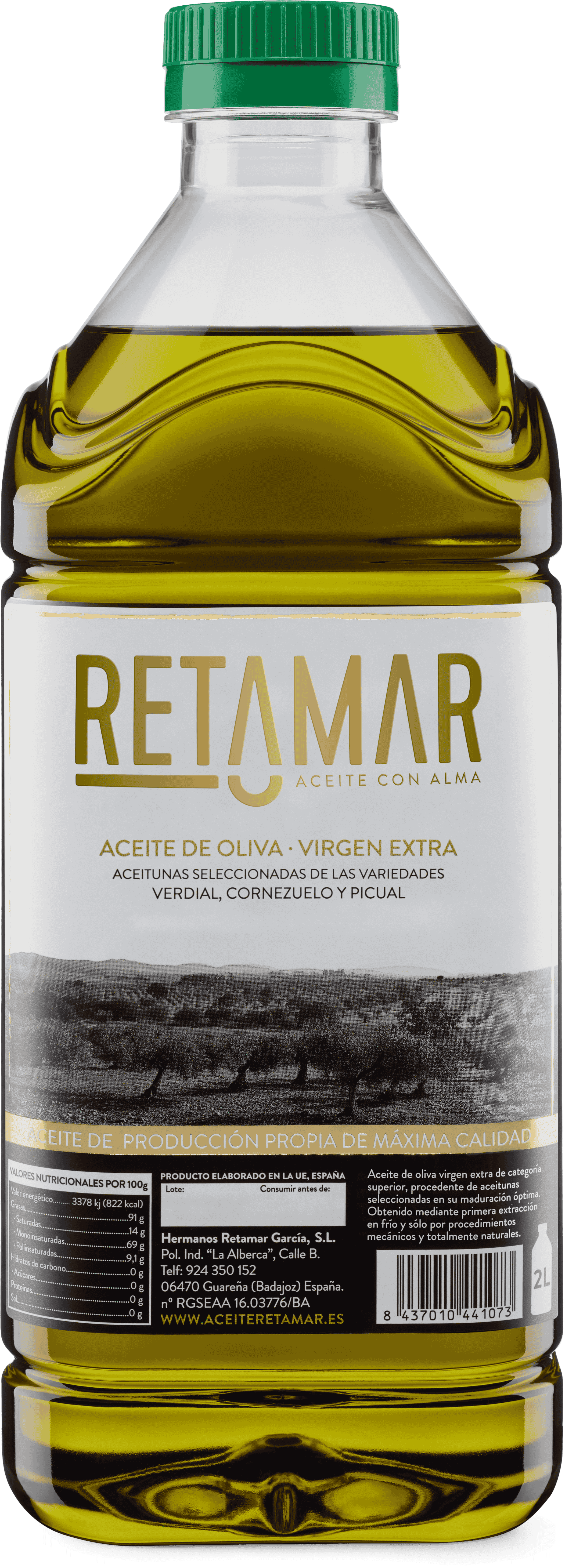 Aceite de oliva virgen extra 2L