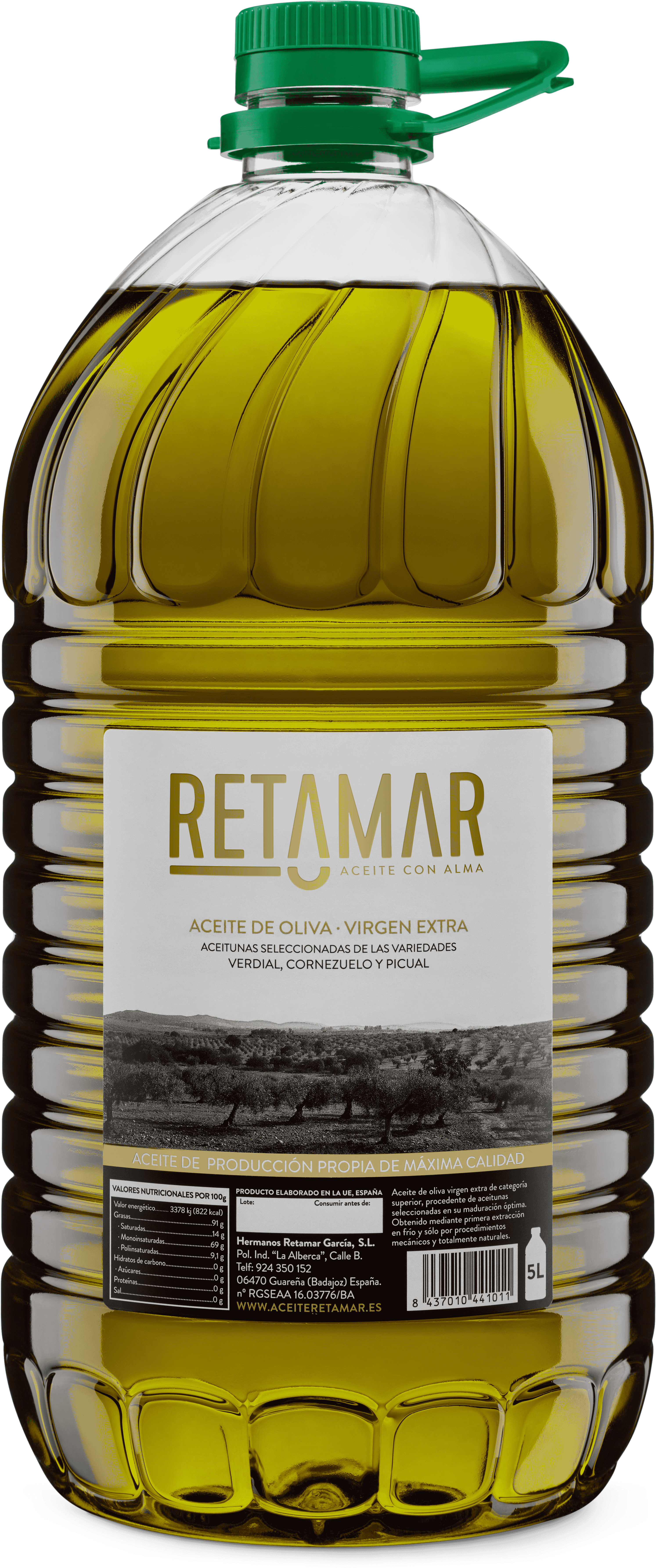 Aceite de oliva virgen extra 5L